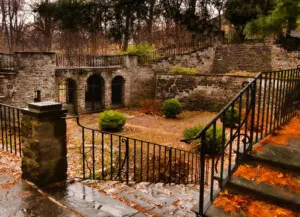 Warner Castle & Sunken Garden Rochester NY