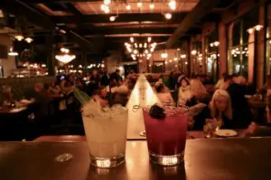 Nosh Rochester NY drinks and interior