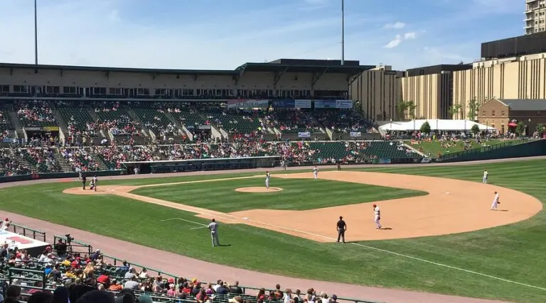 Red Wings Annual Game Rochester fans at Frontier Field