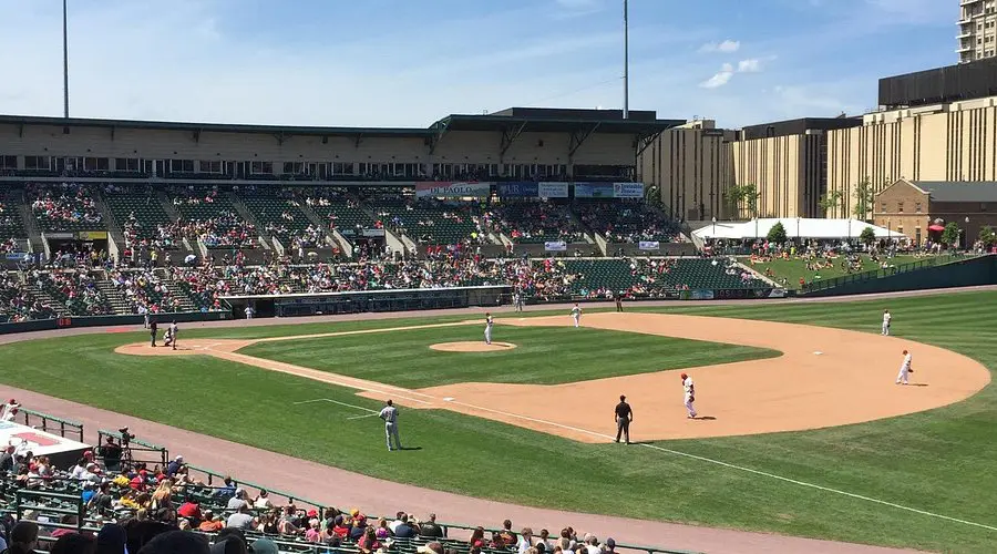 Red Wings Annual Game Rochester fans at Frontier Field