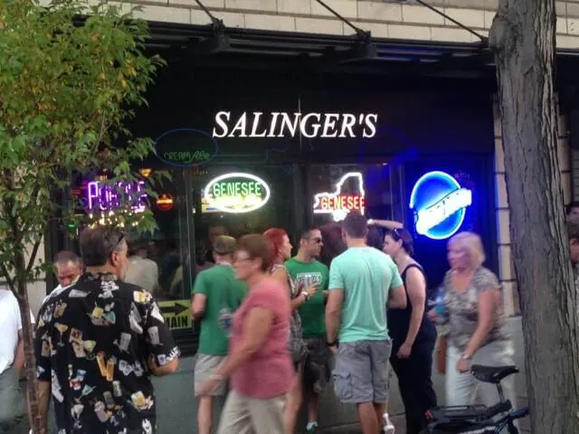 Salinger’s East Avenue Rochester NY entrance