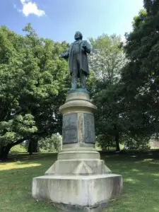 Frederick Douglass Statue in Rochester NY