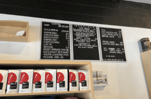 Ugly Duck Coffee menu Ugly Duck Coffee menu