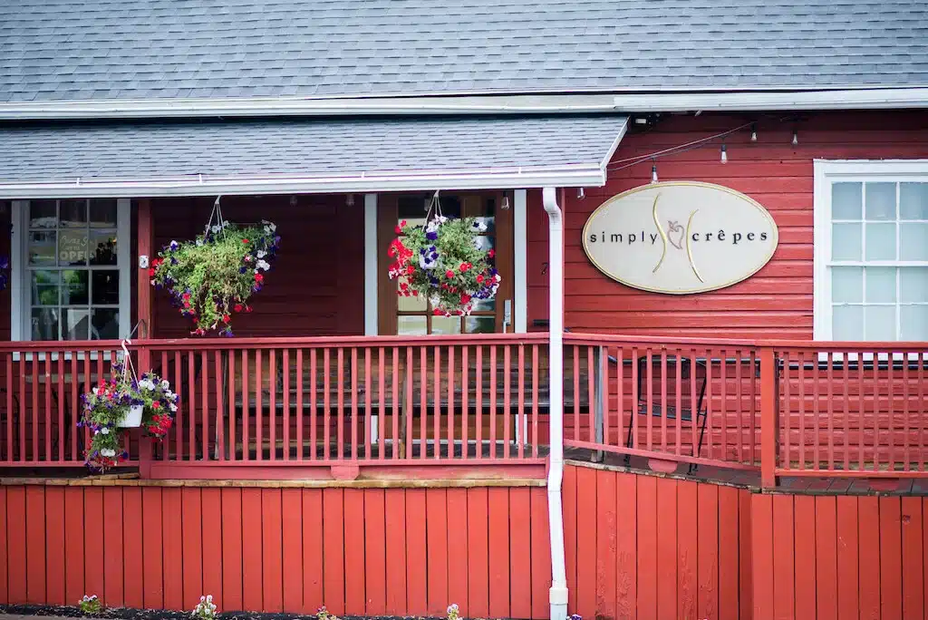 Simply Crepes Craft Kitchen Pittsford restaurant exterior