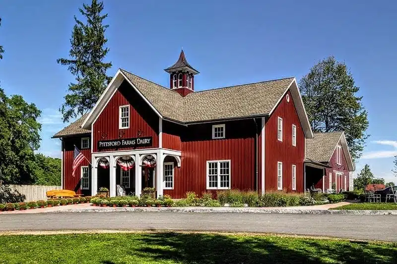 Pittsford Farms Dairy & Bakery historic barn building
