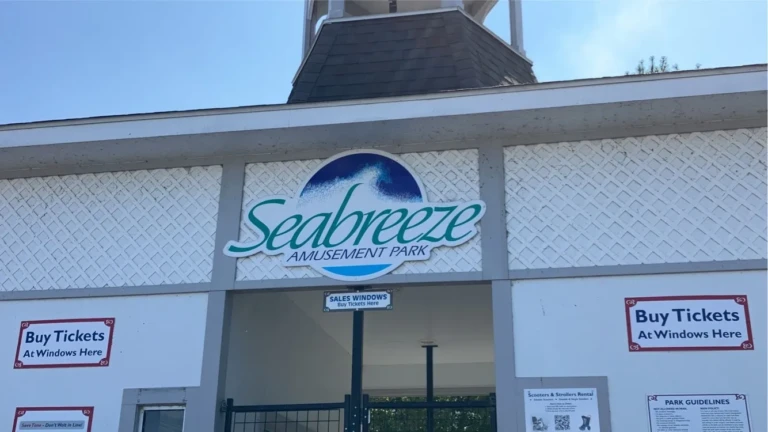 Seabreeze Amusement Park Rochester NY entrance view