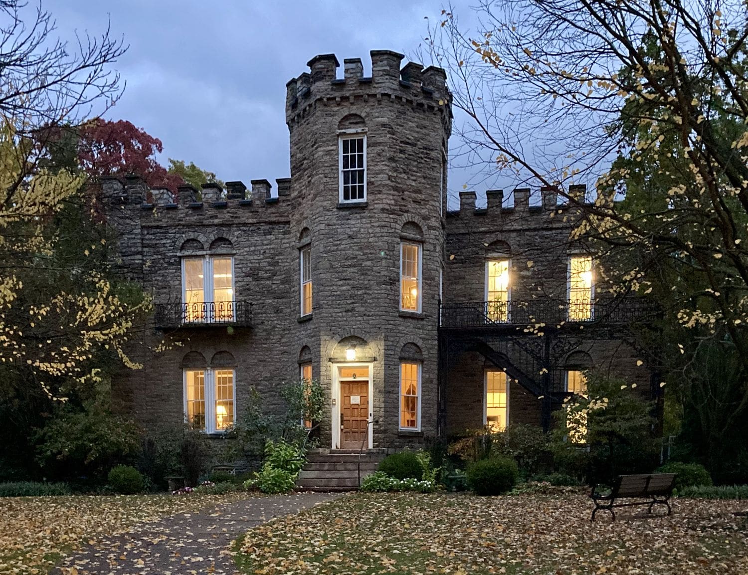 Warner Castle & Sunken Garden Rochester NY