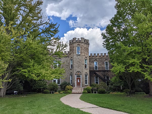Warner Castle Rochester NY Highland Park historic mansion exterior