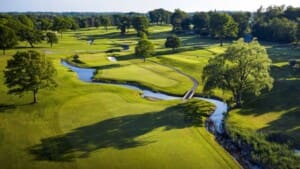 Oak Hill Country Club Rochester NY East Course fairway view Oak Hill Country Club Rochester NY East Course fairway view