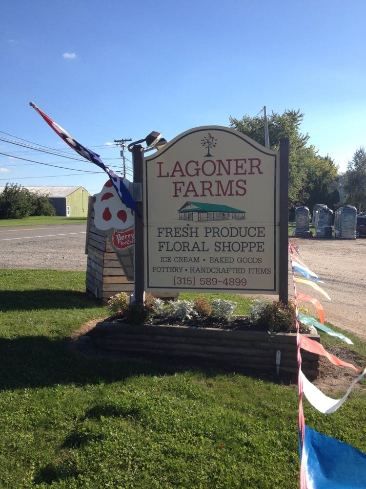 Lagoner Farms Rochester NY signage