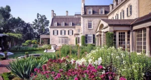 George Eastman Museum Rochester NY garden view