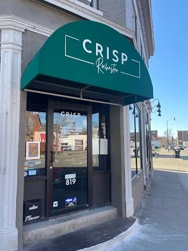 CRISP Rochester NY restaurant exterior