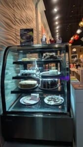 White Rabbit Dessert Experience display case White Rabbit Dessert Experience display case