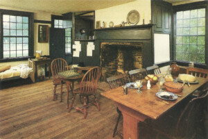 Stone-Tolan House interior historic site Stone-Tolan House interior historic site