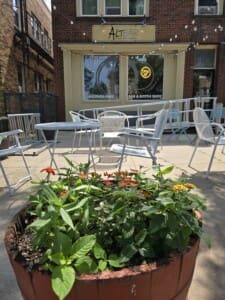 AltBar outside seating AltBar outside seating