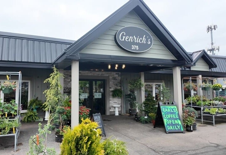 Genrich's Garden Center entrance