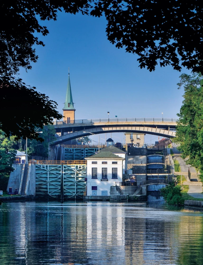 Lockport Locks & Erie Canal Cruises view