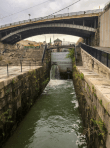 Historic Flight of Five Locks in Lockport 