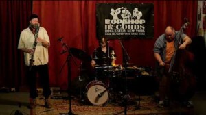Live music performance inside Bop Shop Records Live music performance inside Bop Shop Records