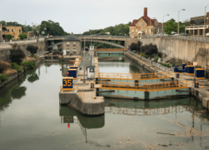 Lock 34 and Lock 35 in Lockport New York