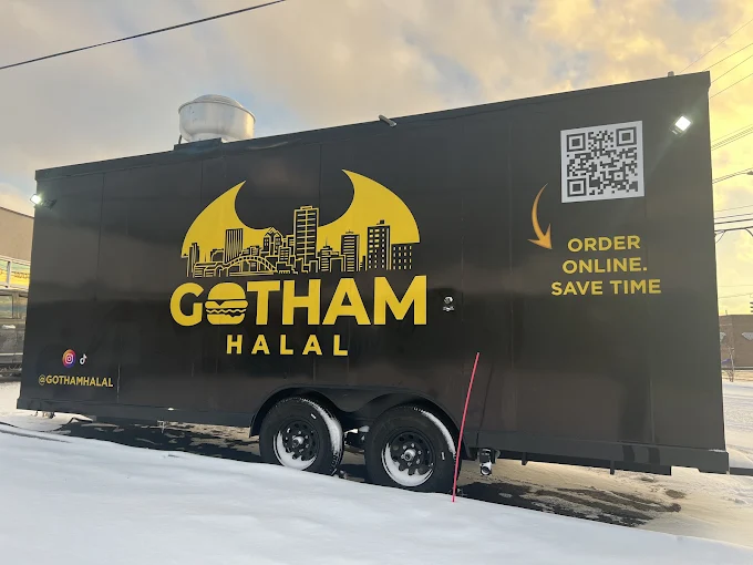 Gotham Halal food trailer