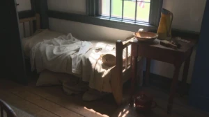 Historic tavern room inside Stone-Tolan House Historic tavern room inside Stone-Tolan House