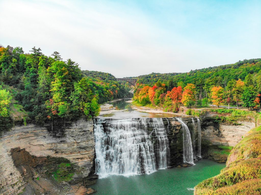 Waterfall in the Finger Lakes
