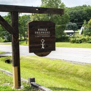 Noble Shepherd Craft Brewery sign Noble Shepherd Craft Brewery sign