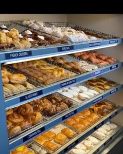 Fresh assorted donuts at Ridge Donut Cafe Fresh assorted donuts at Ridge Donut Cafe