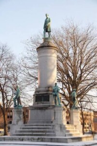 Statue at Washington Square Park