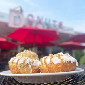 Fresh donuts at Donuts Delite Fresh donuts at Donuts Delite