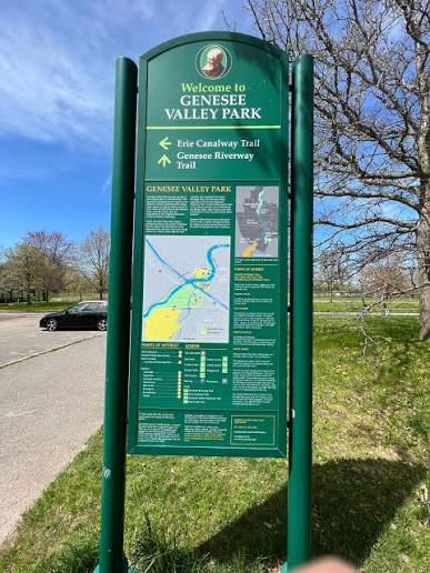 Genesee Valley Park signage