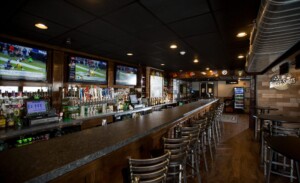 Interior of Perri's Pizzeria Pub