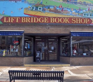 Entrance of Lift Bridge Book Shop Entrance of Lift Bridge Book Shop
