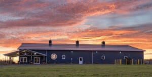 Blue Barn Cidery beautiful exterior Blue Barn Cidery beautiful exterior