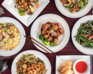 Han Noodle Bar assorted dishes