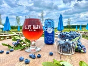 Drinks at Blue Barn Cidery Drinks at Blue Barn Cidery