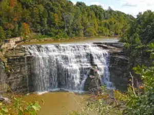 Lower Falls near Maplewood Rose Garden