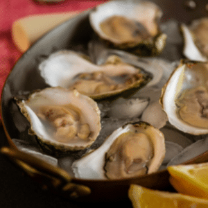 Oysters on the half shell at RARE 3001