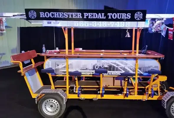 Rochester Pedal Tours pedal bike