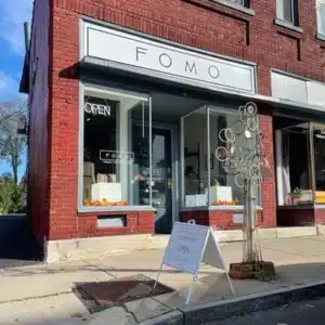 Storefront of FOMO Storefront of FOMO