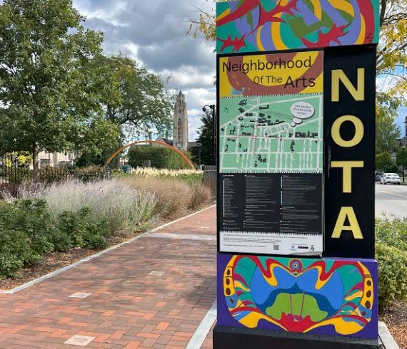 NOTA signage