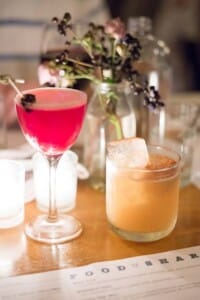 Craft cocktails at Good Luck