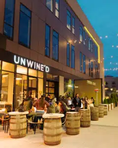 The Unwine'd bar in The Grove