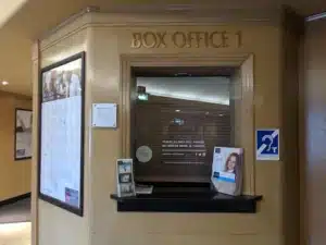 Box office for Dryden Theatre at George Eastman Museum Box office for Dryden Theatre at George Eastman Museum