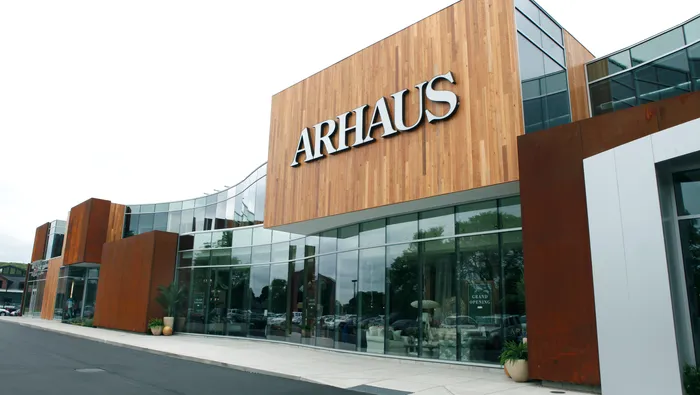 Exterior view of Arhaus
