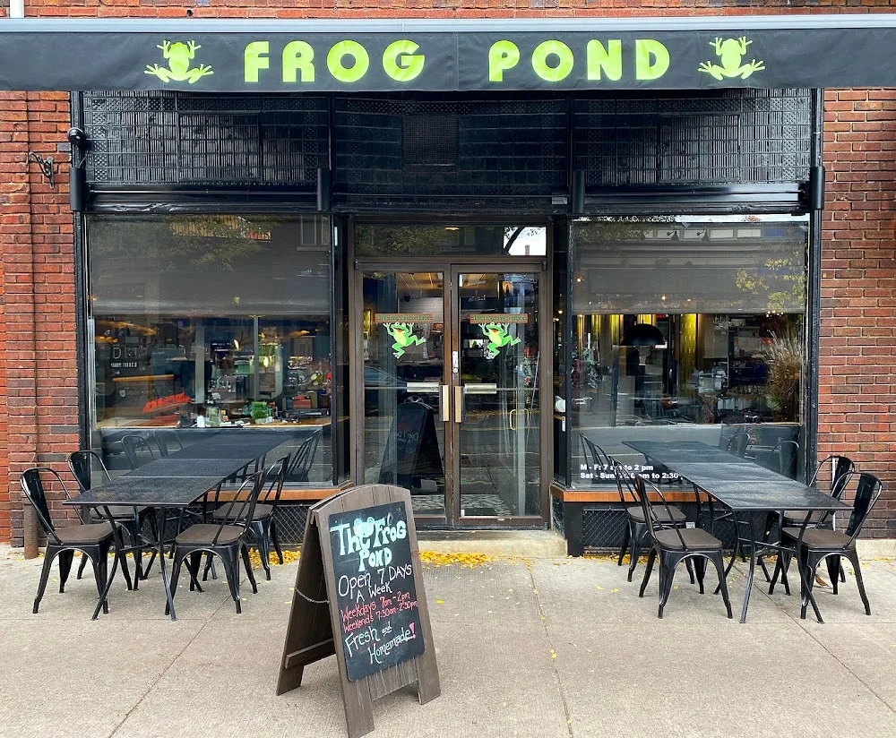 The Frog Pond on Park restaurant exterior